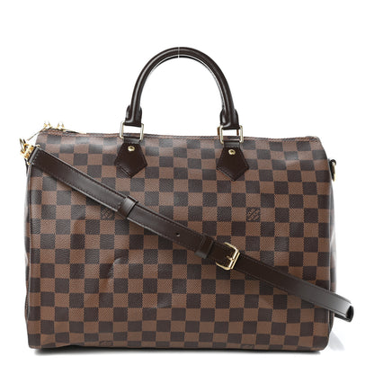 Louis Vuitton Damier Ebene Speedy Bandouliere 35 1 of 9