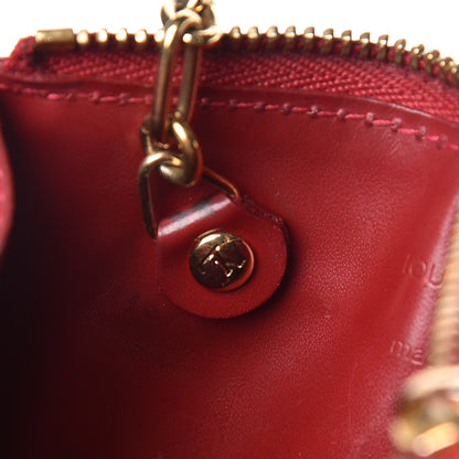 Louis Vuitton Vernis Key Pouch Pomme D'Amour 9 of 12