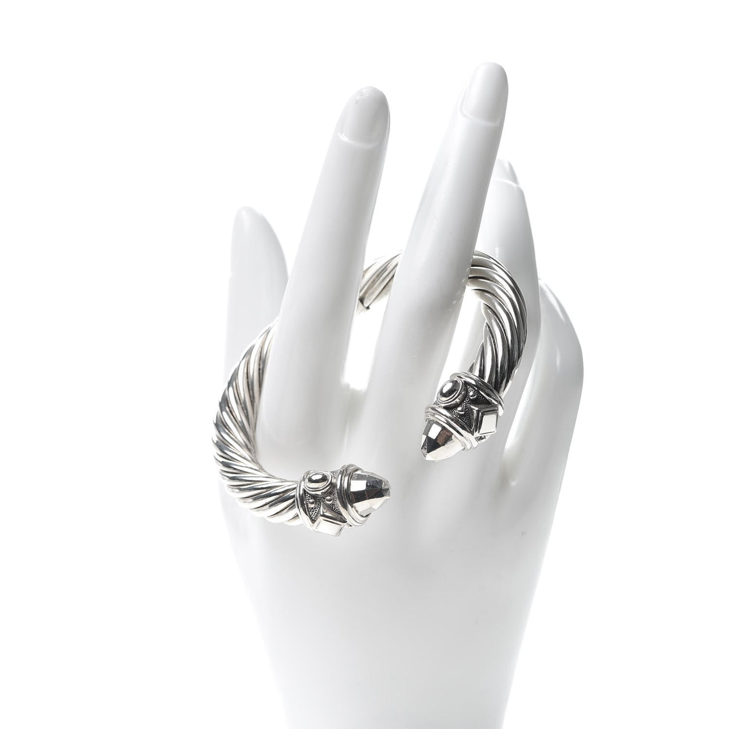 Sterling Silver 10mm Renaissance Cable Bracelet