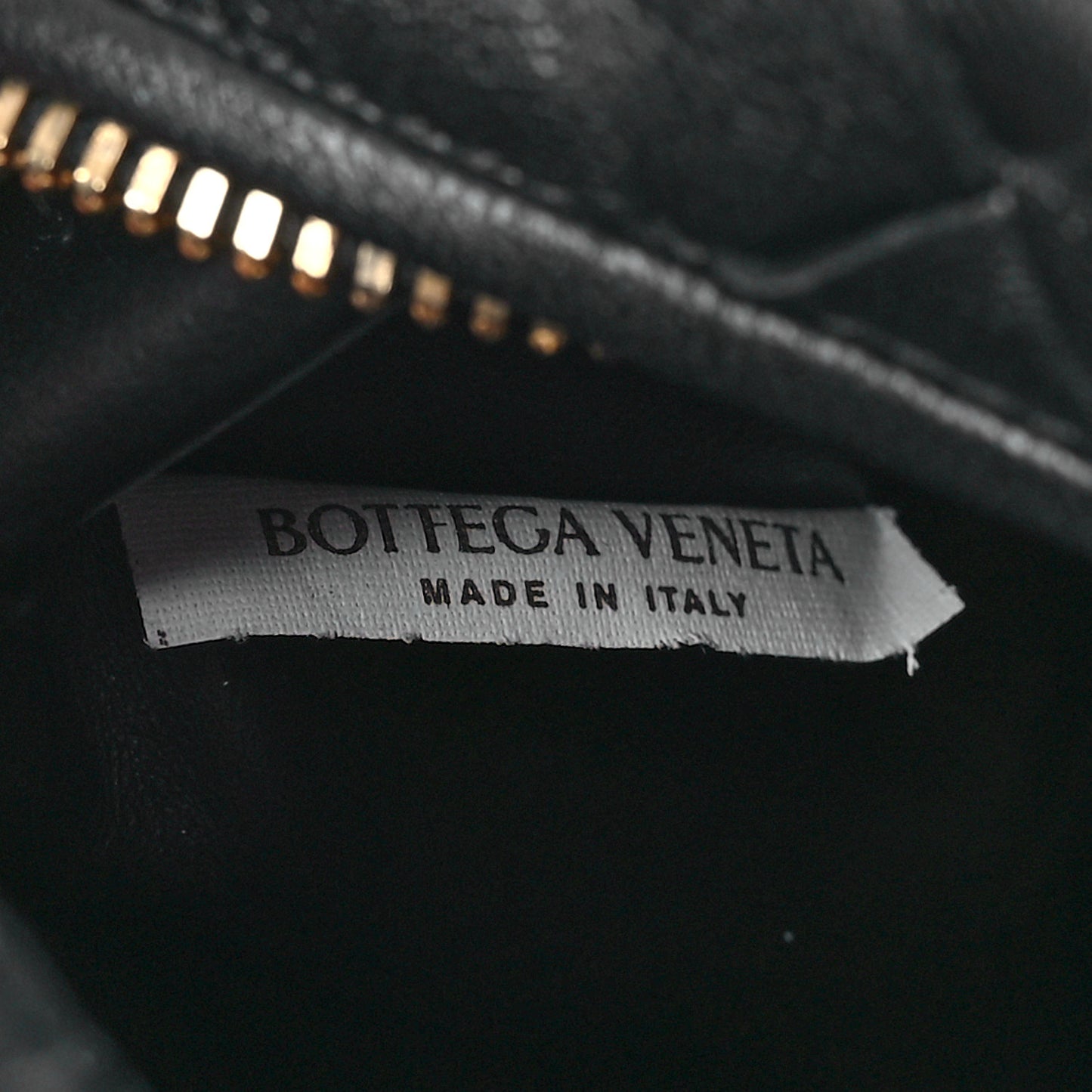Nappa Intrecciato Mini Chain Jodie Black