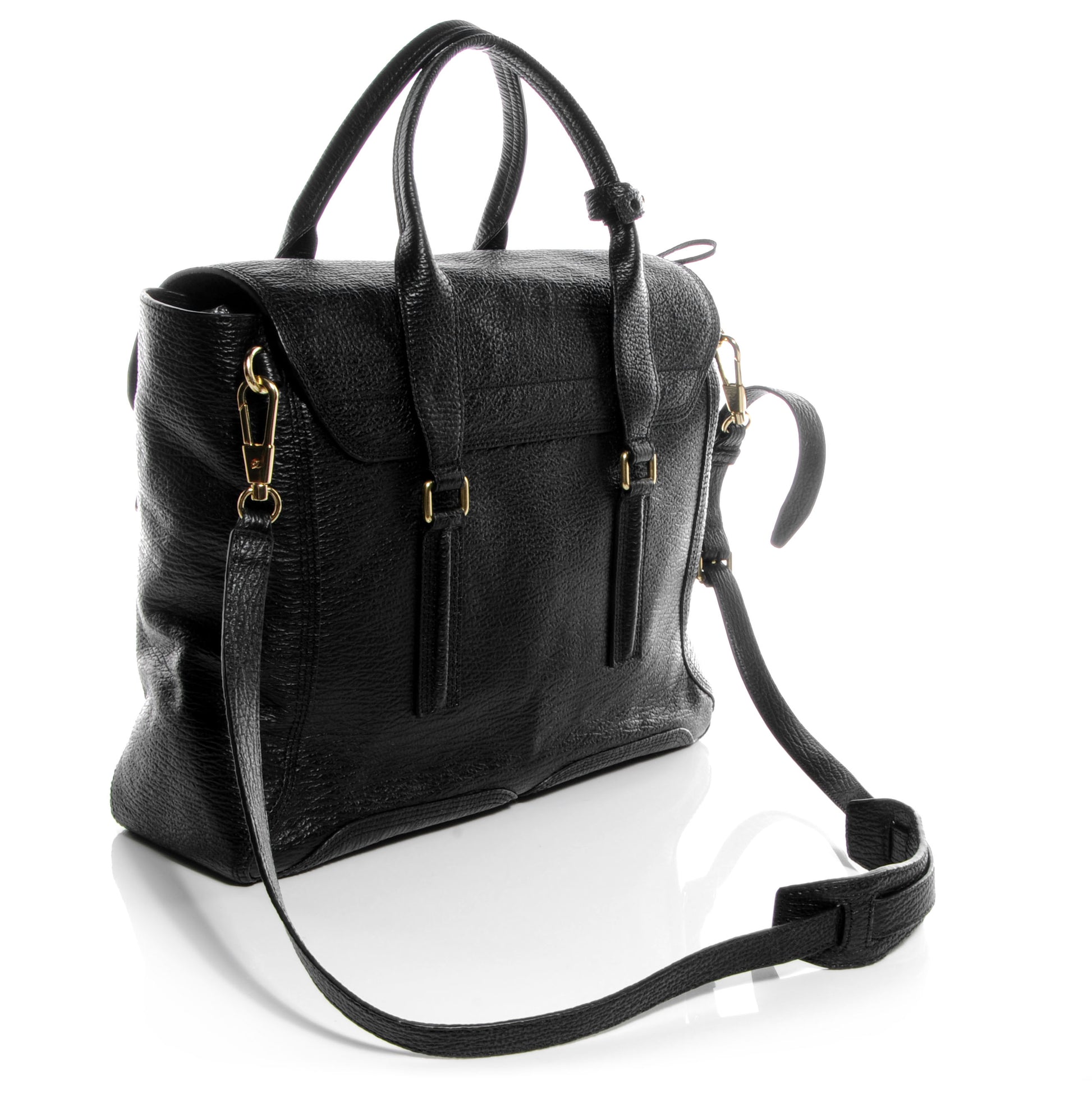 3.1 Phillip Lim 3.1 Large Pashli Satchel Black 3 of 12