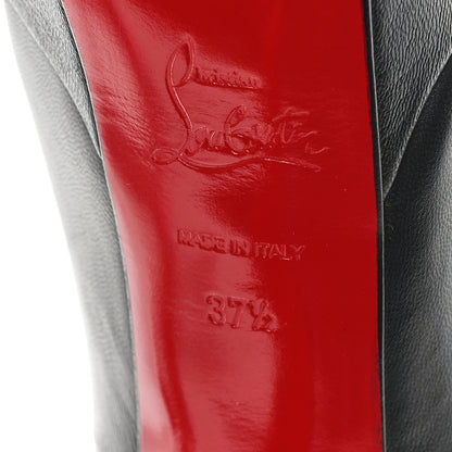 Christian Louboutin Kid Bianca 140 Pumps 37.5 Black 7 of 9