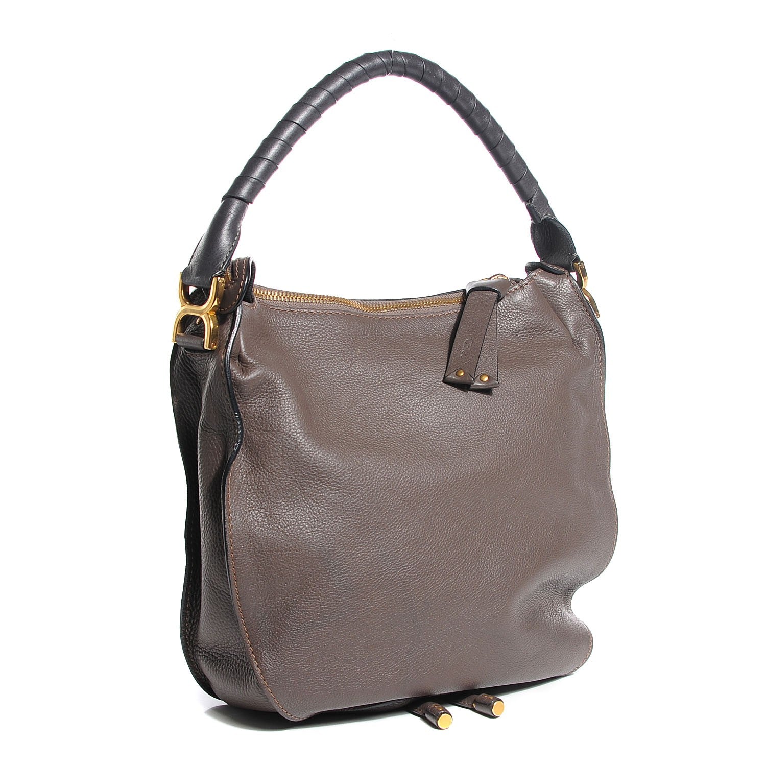 Chloe Calfskin Medium Marcie Hobo Nut 3 of 11