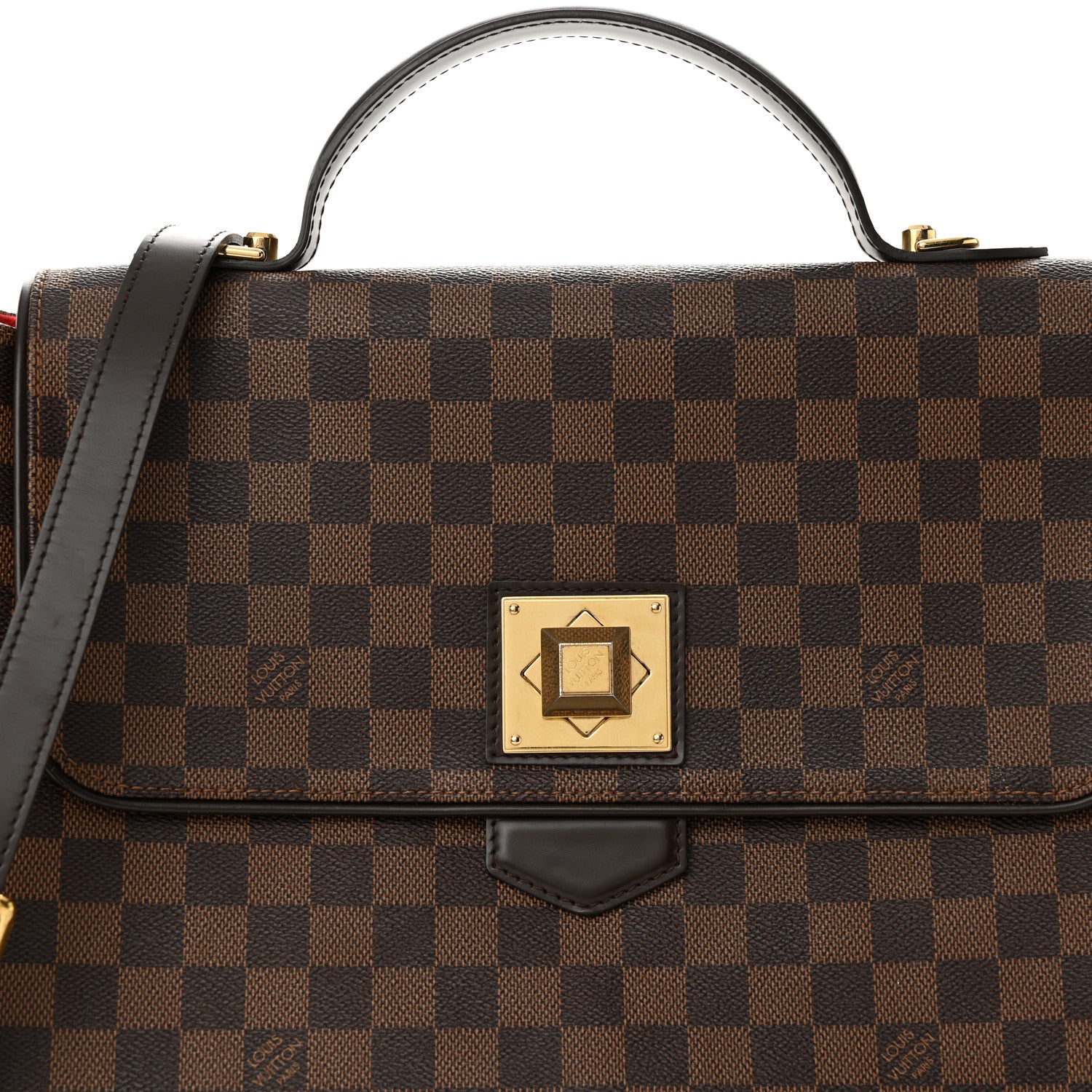 Louis Vuitton Damier Ebene Bergamo GM 7 of 11