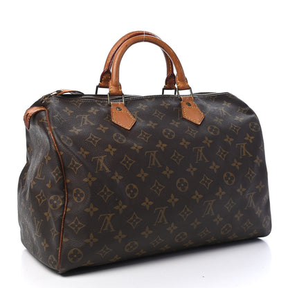 Louis Vuitton Monogram Speedy 35 3 of 9
