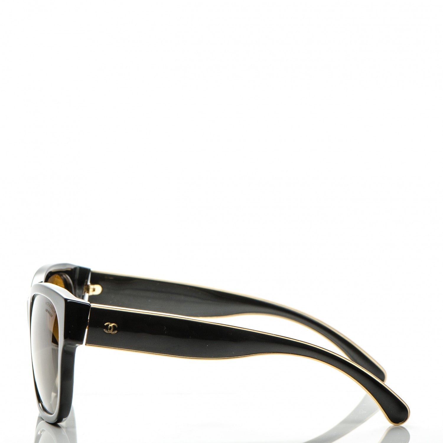 Chanel Polarized Sunglasses Black 3 of 4