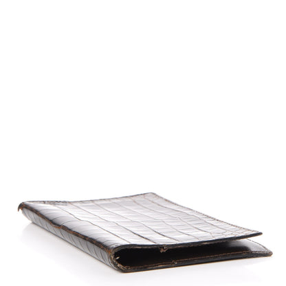 Hermes Shiny Crocodile Agenda Cover Havane 4 of 10