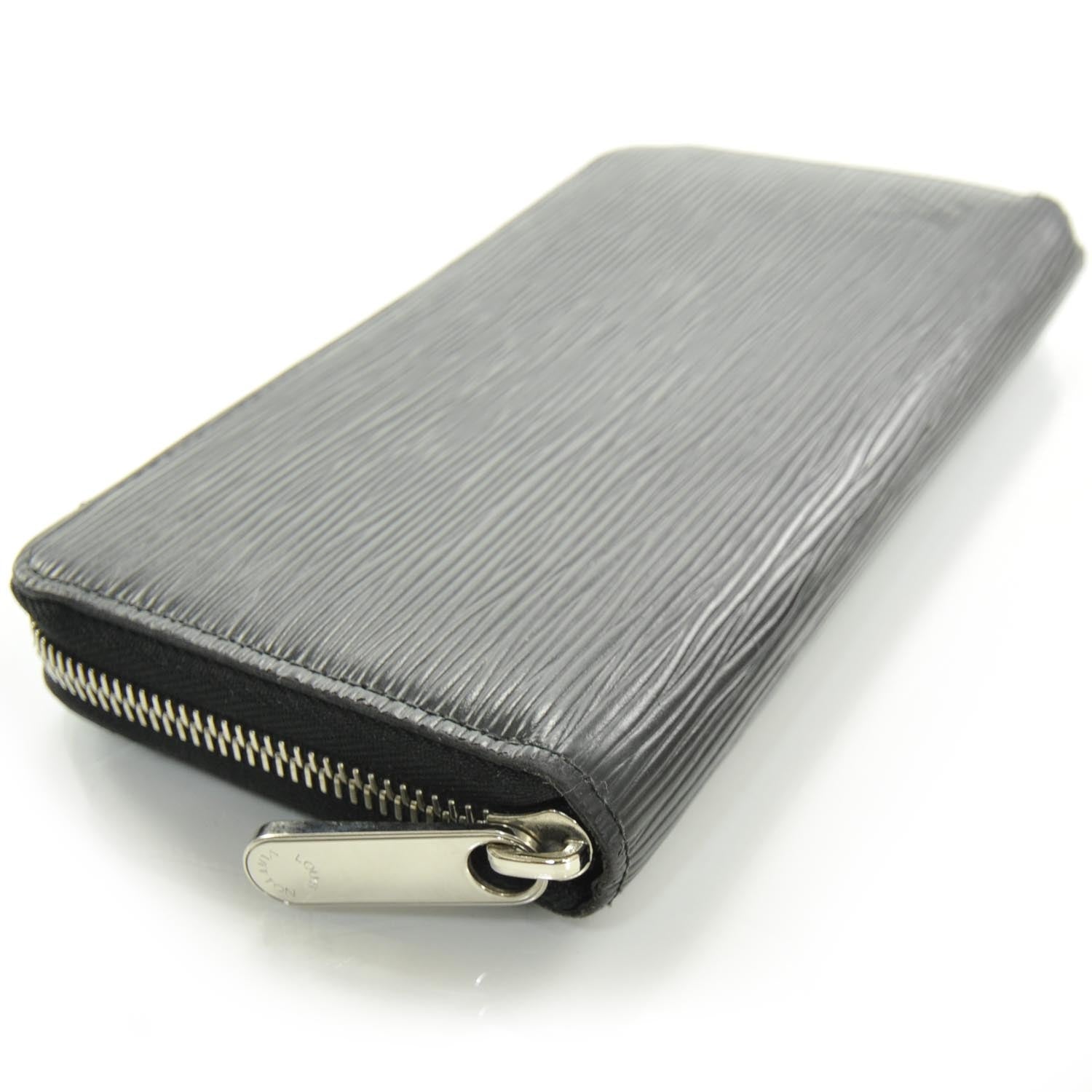 Louis Vuitton Epi Zippy Wallet Black 8 of 8