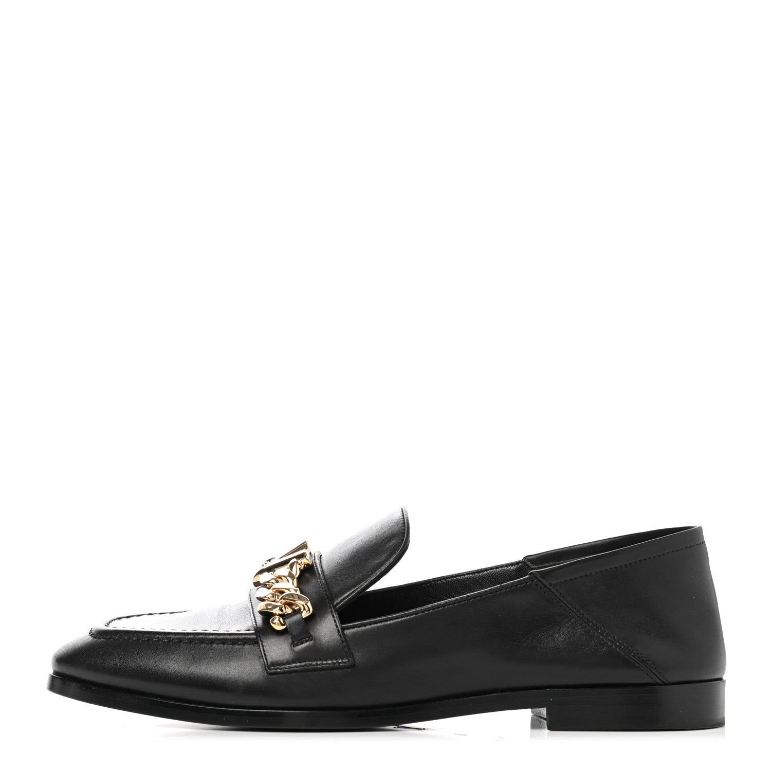 Louis Vuitton Calfskin Prime Time Flat Loafer 36 Black 1 of 9