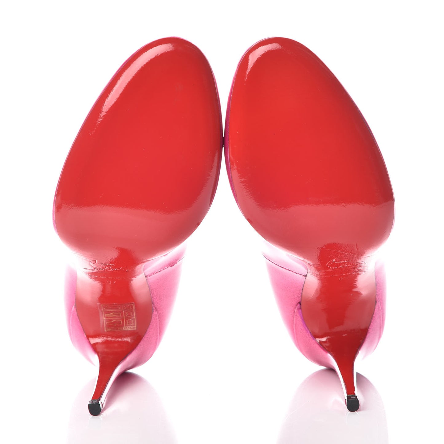 Patent Glitter 100 Pumps 37 Pink