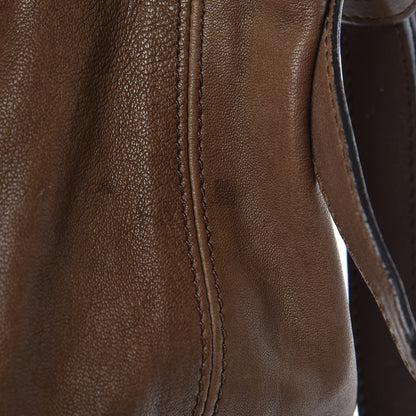 Burberry Calfskin Shoulder Tote Bag Brown 10 of 13