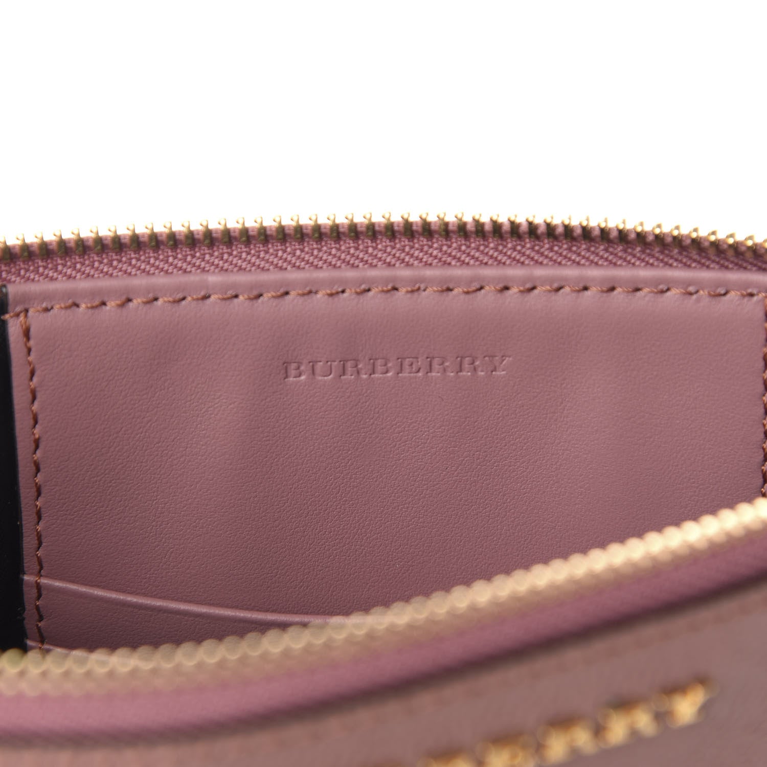 Burberry Haymarket Check Peyton Crossbody Clutch Bag Dusty Pink 8 of 11