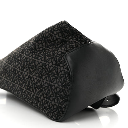 Loewe Jacquard Anagram Calfskin Anton Sling Anthracite Black 11 of 12