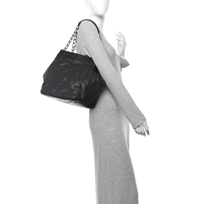 Chanel Caviar CC Shoulder Bag Black 2 of 12