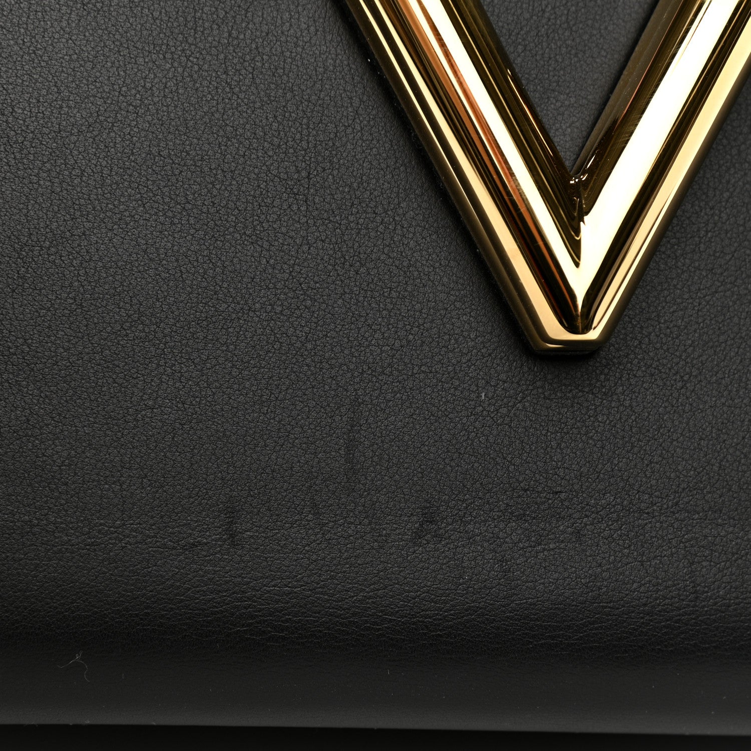 Louis Vuitton Calfskin Since 1854 Embroidered Twist MM Black 10 of 10