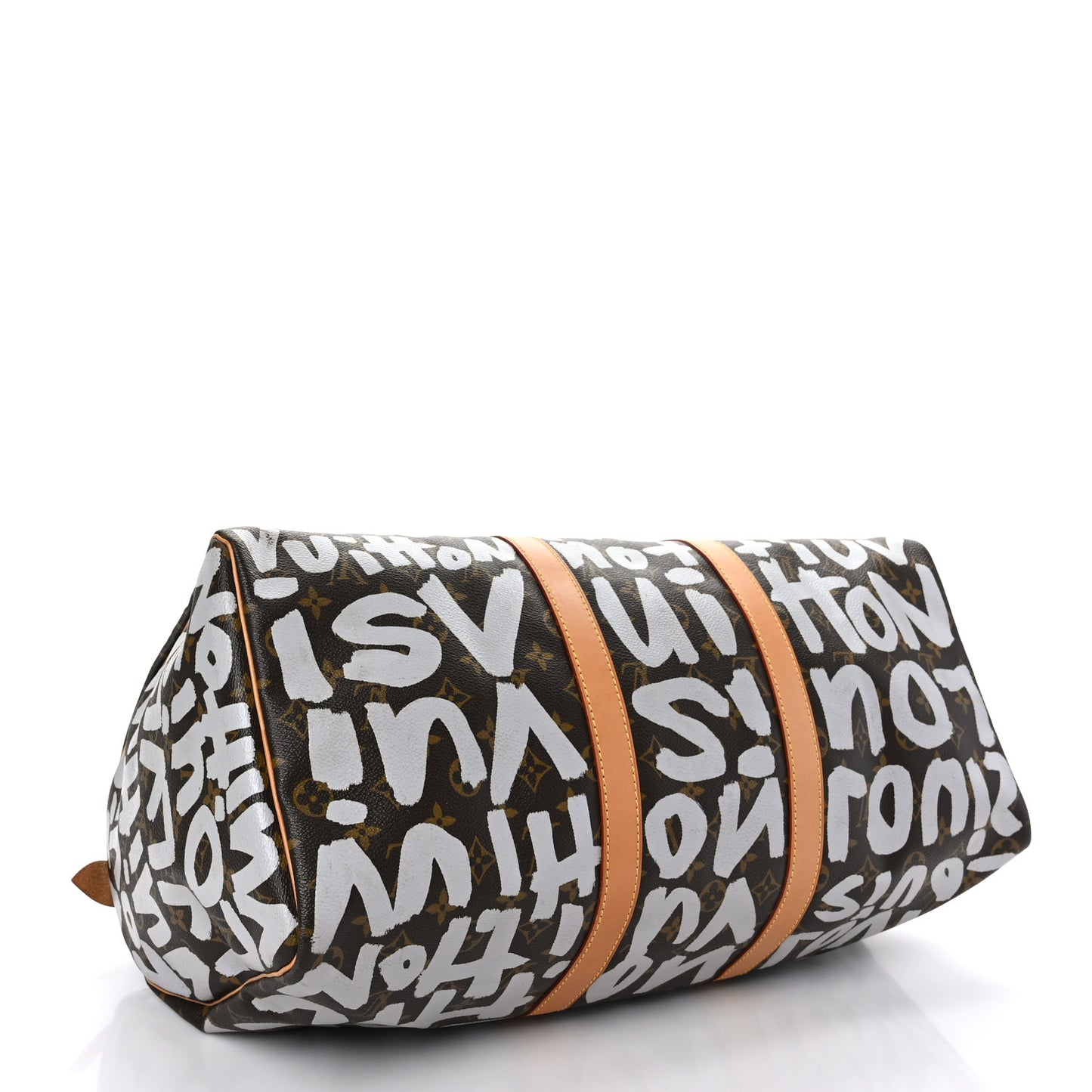 Monogram Graffiti Keepall 50 Silver