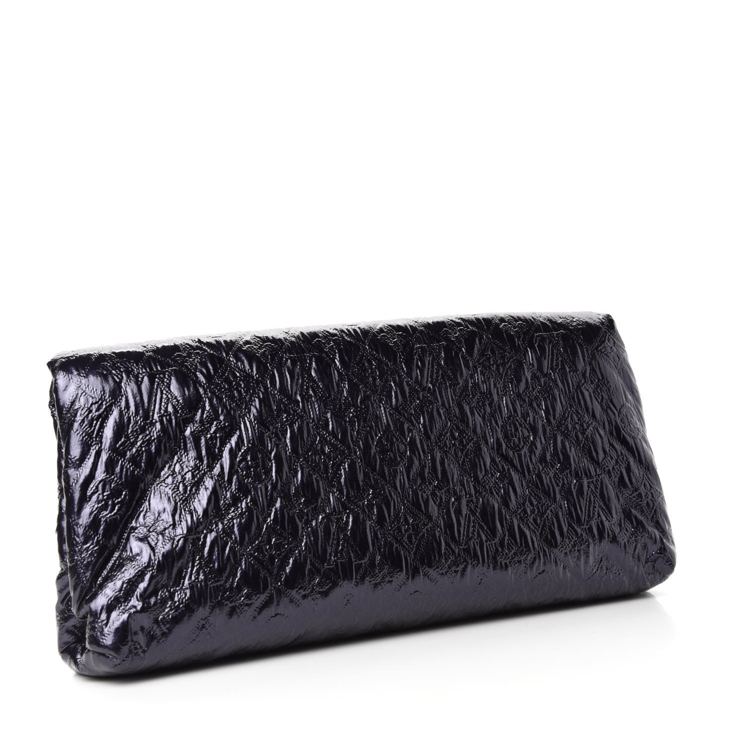 Louis Vuitton Jacquard Quilted Monogram Limelight Clutch MM Blue de France 3 of 10