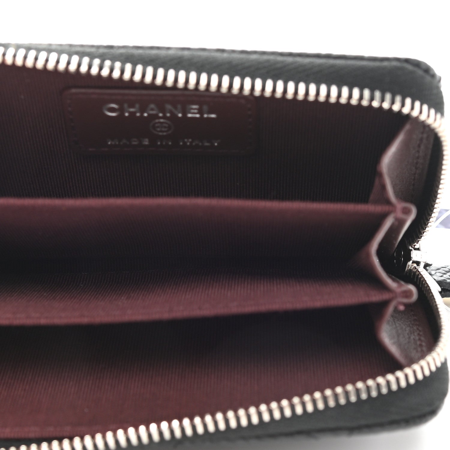Chanel Caviar Quilted Classic Zipped Coin Purse Black 5 of 8