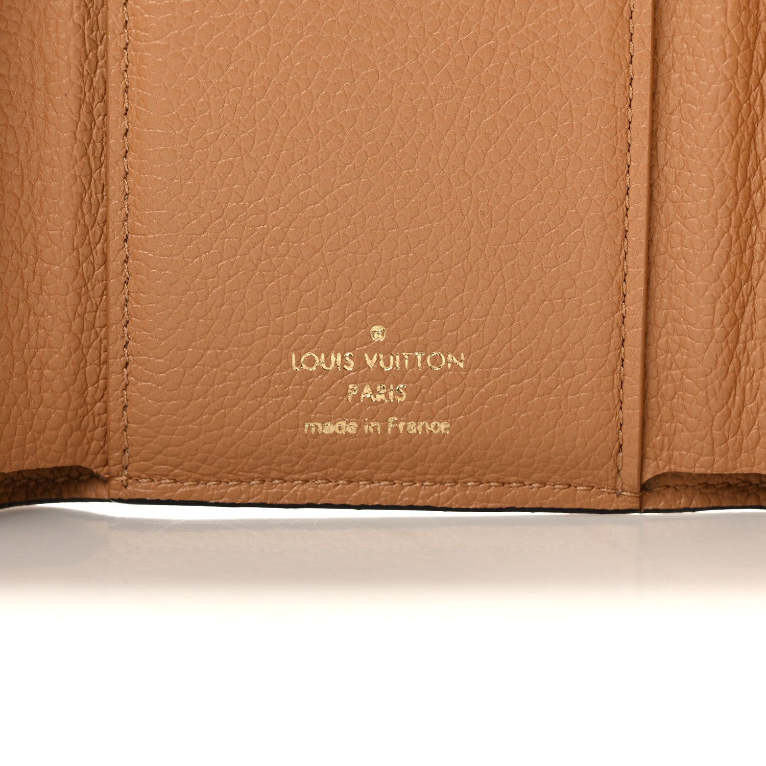 Louis Vuitton Empreinte Monogram Giant Victorine Wallet Arizona Creme 6 of 7