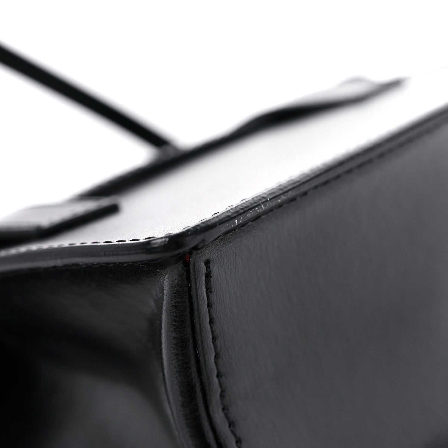 Off-White Calfskin Jitney 0.7 Belt Bag Crossbody Black 9 of 11