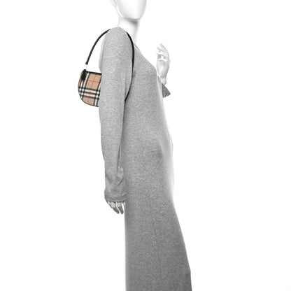 Burberry Vintage Check Calfskin Olympia Slim Pouch Archive Beige 2 of 9