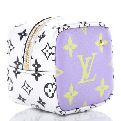 Louis Vuitton Monogram Giant Cube Coin Purse Pink 3 of 7