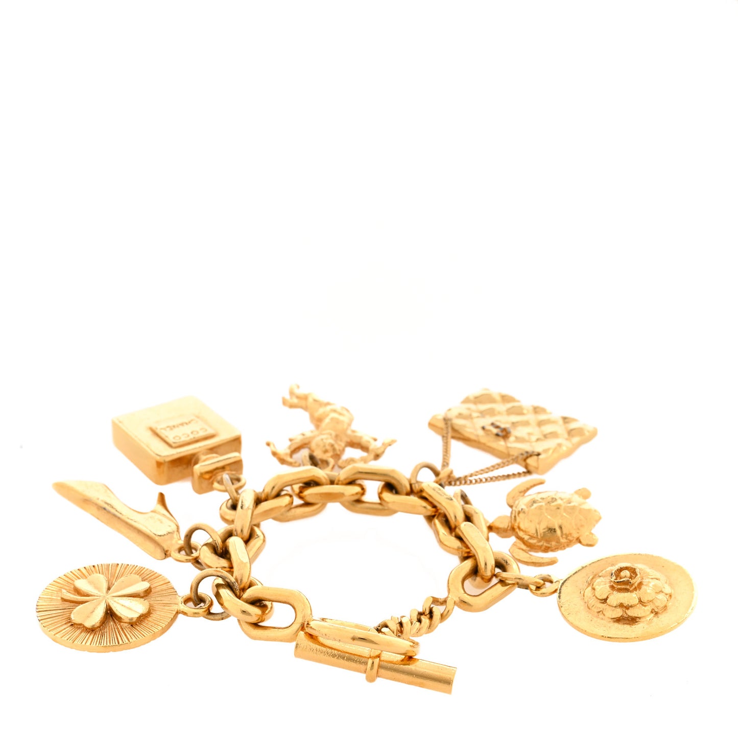 Precious Symbols Charm Bracelet Gold