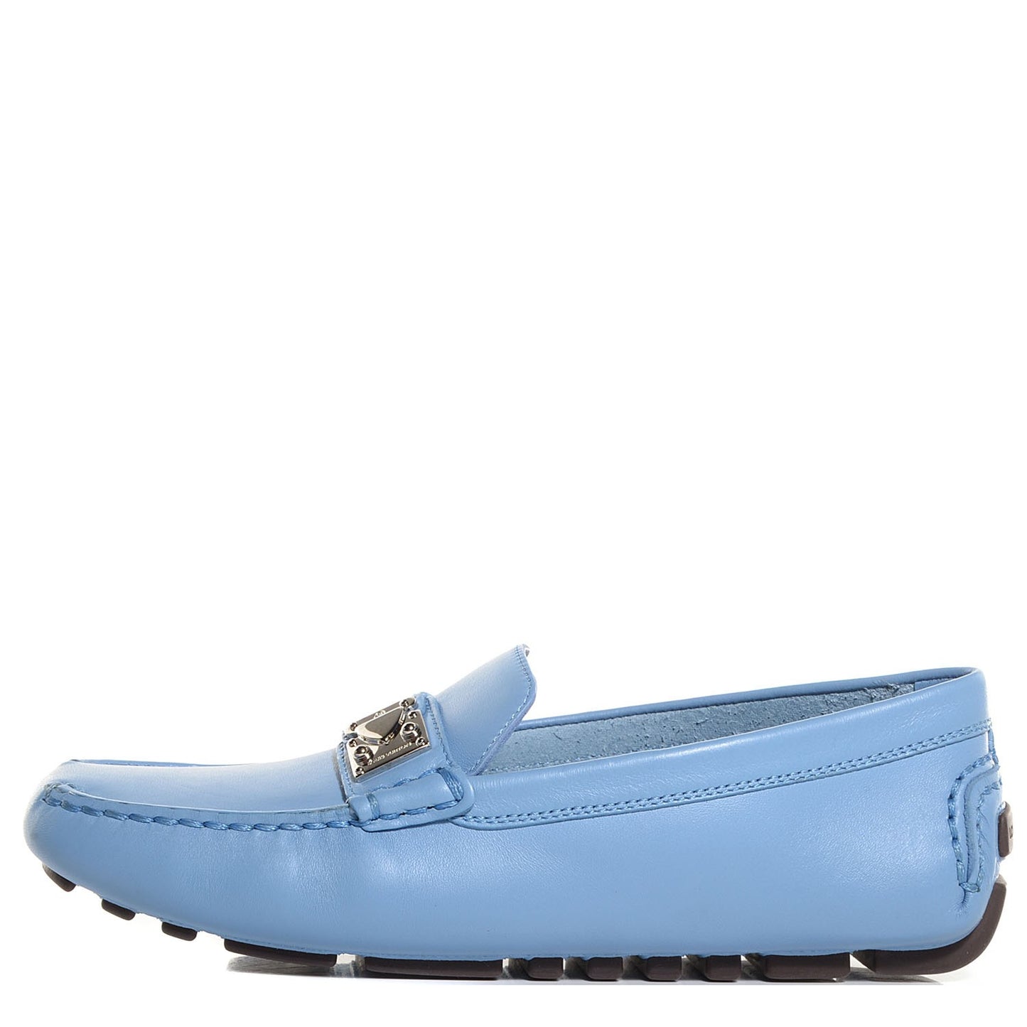 Calfskin Lombok Mocassin Loafers 36.5 Blue