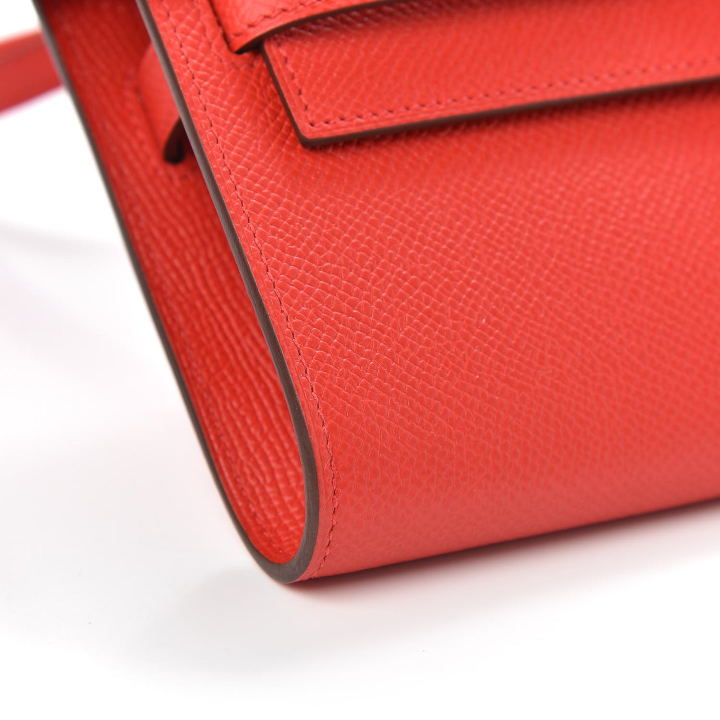 Epsom Verso Kelly Wallet To Go Rouge De Coeur Rose Extreme