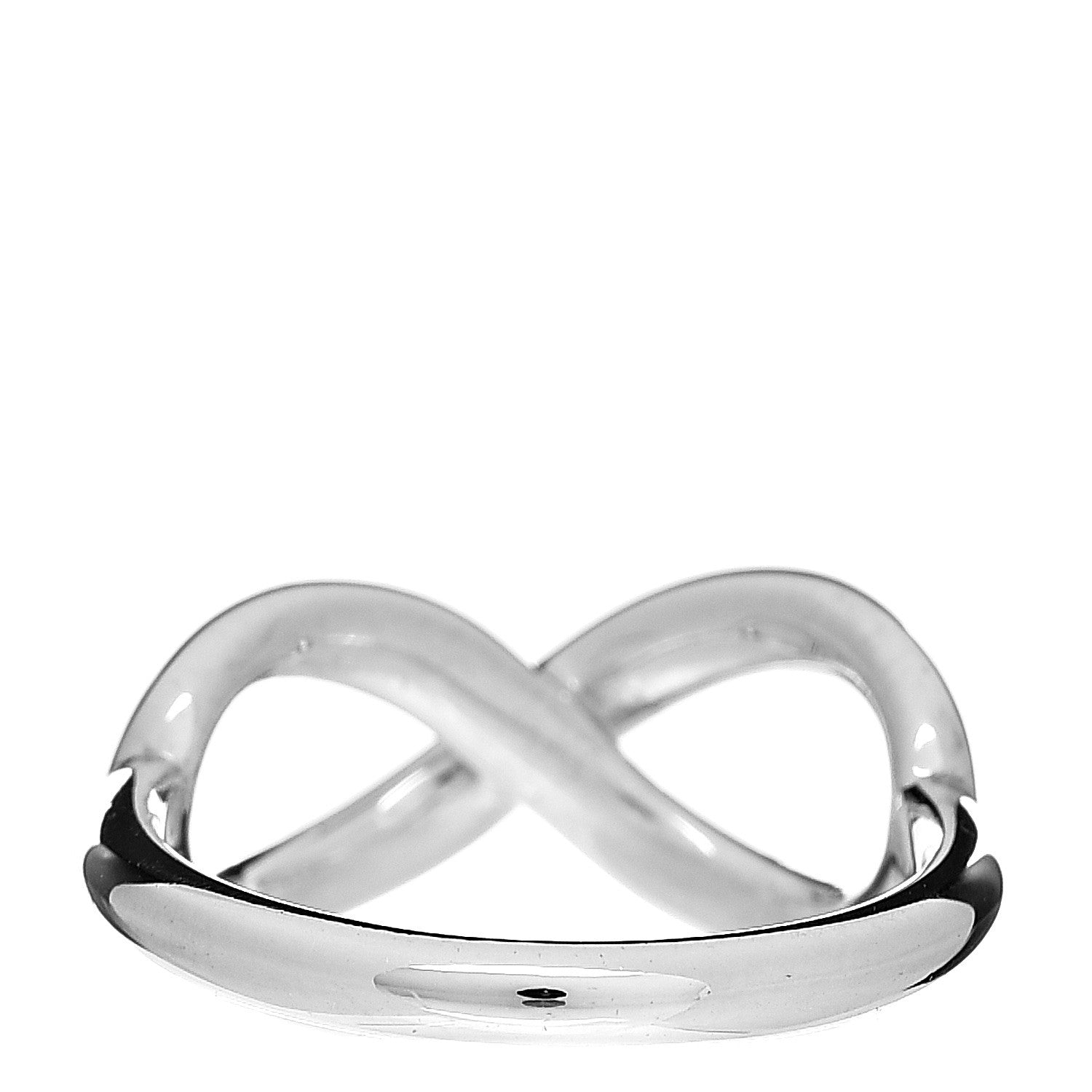 Tiffany Sterling Silver Infinity Ring 47 4 3 of 5