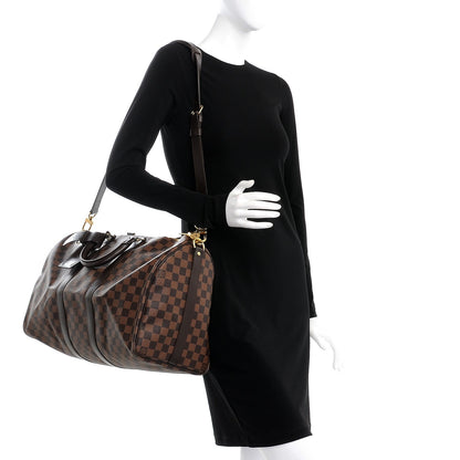 Louis Vuitton Damier Ebene Keepall Bandouliere 45 2 of 9