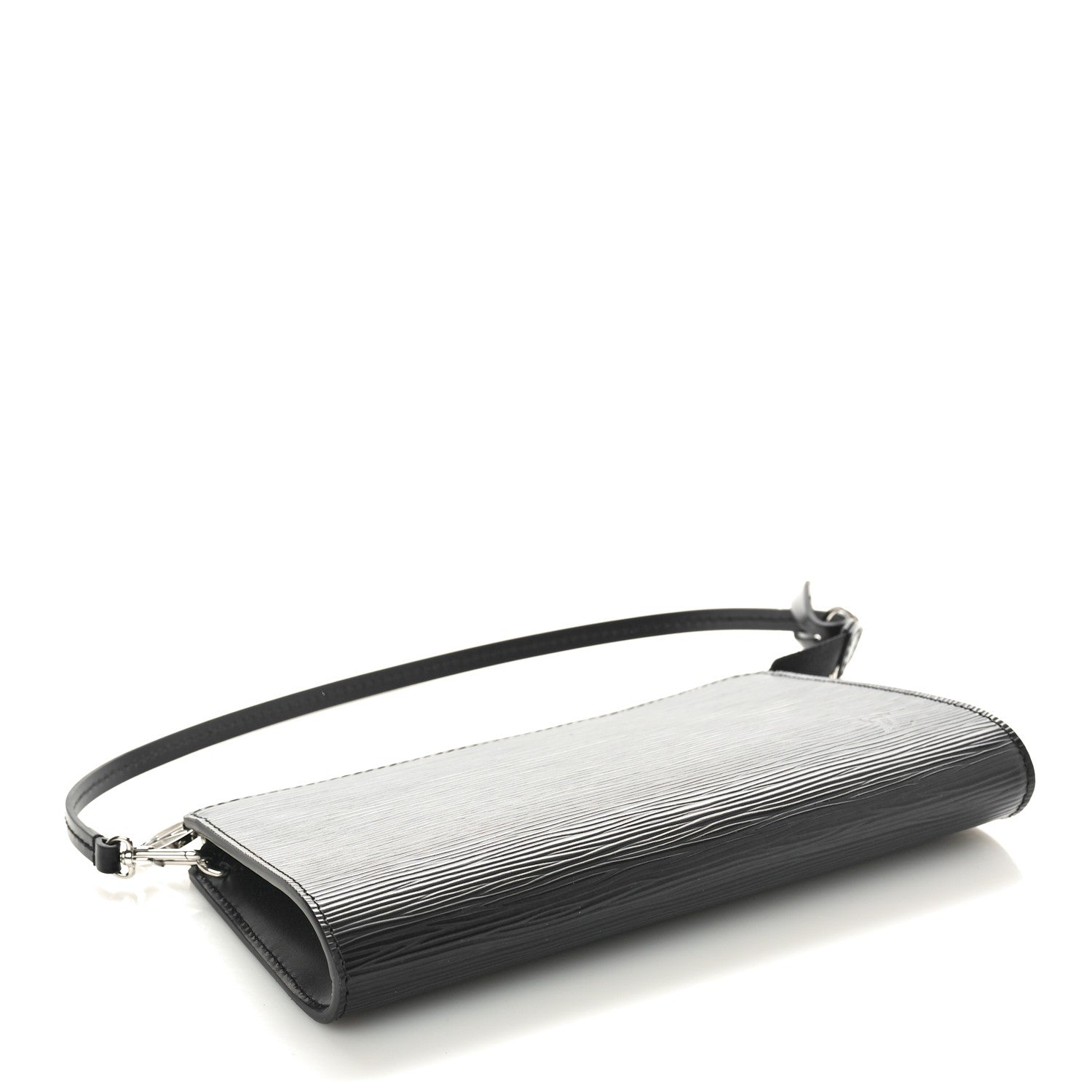 Louis Vuitton Epi Pochette Accessories 24 Black 4 of 9