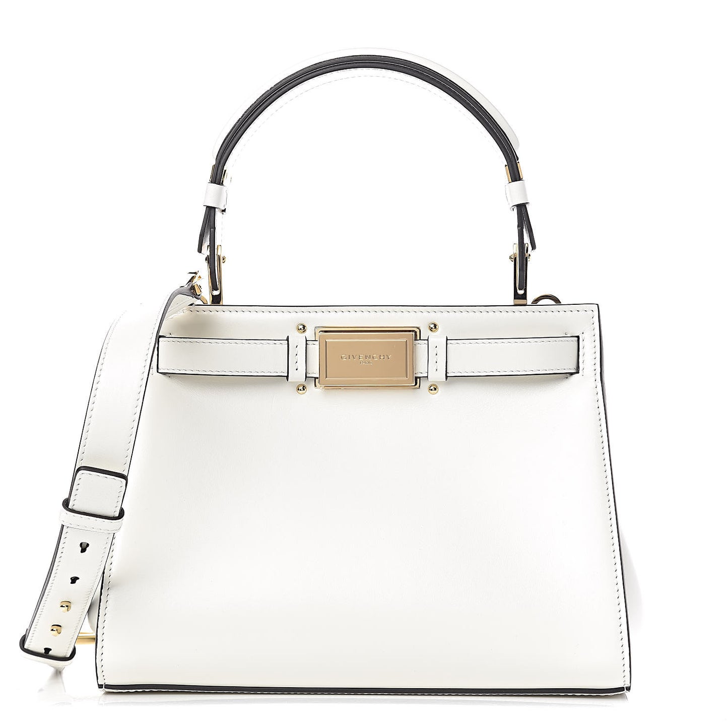 Calfskin Small Bespoke Shoulder Bag White