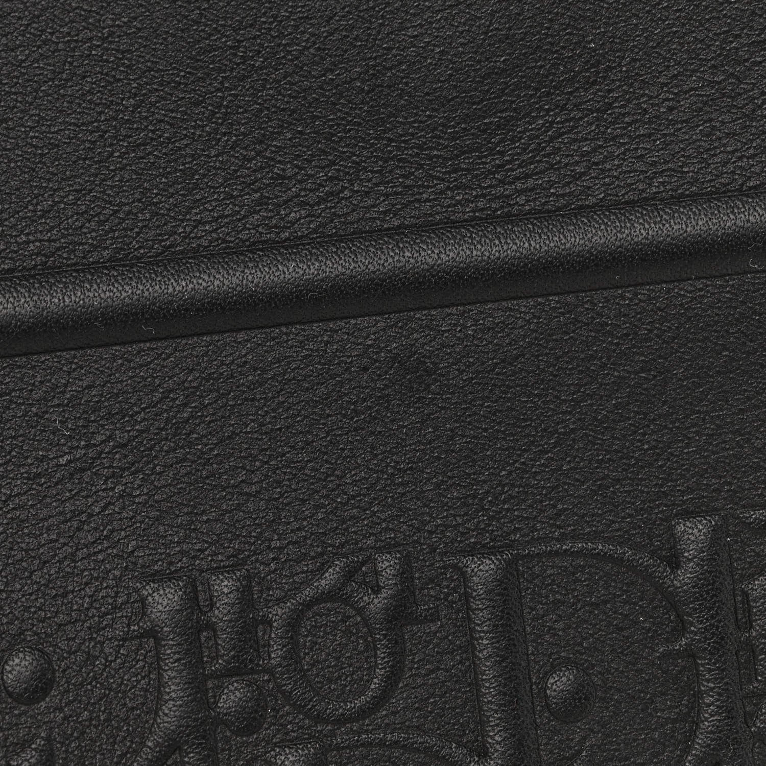 Christian Dior Oblique Calfskin Embossed Large Book Tote Black 16 of 16