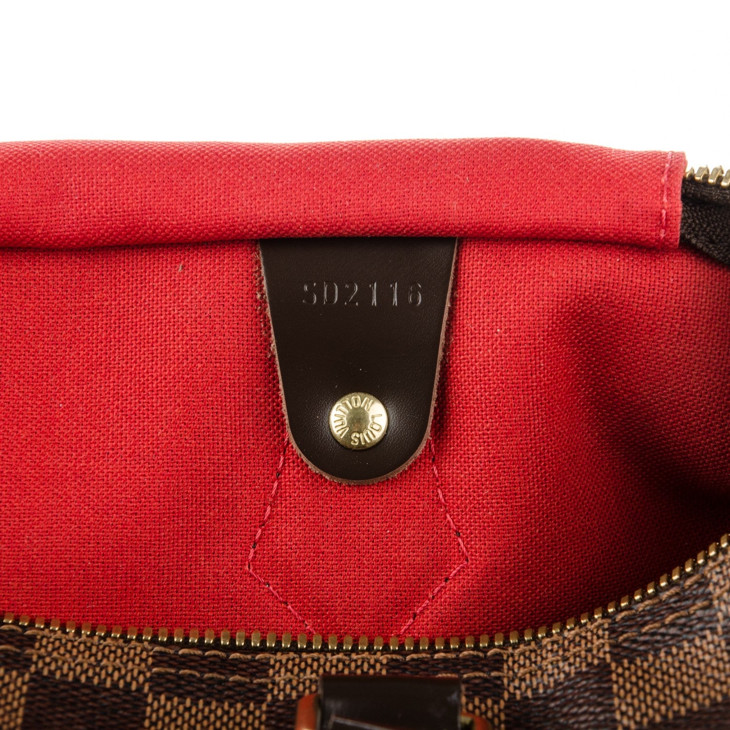 Louis Vuitton Damier Ebene Speedy Bandouliere 35 8 of 9