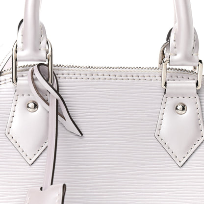 Louis Vuitton Epi Alma BB Lilac Nacre 7 of 9