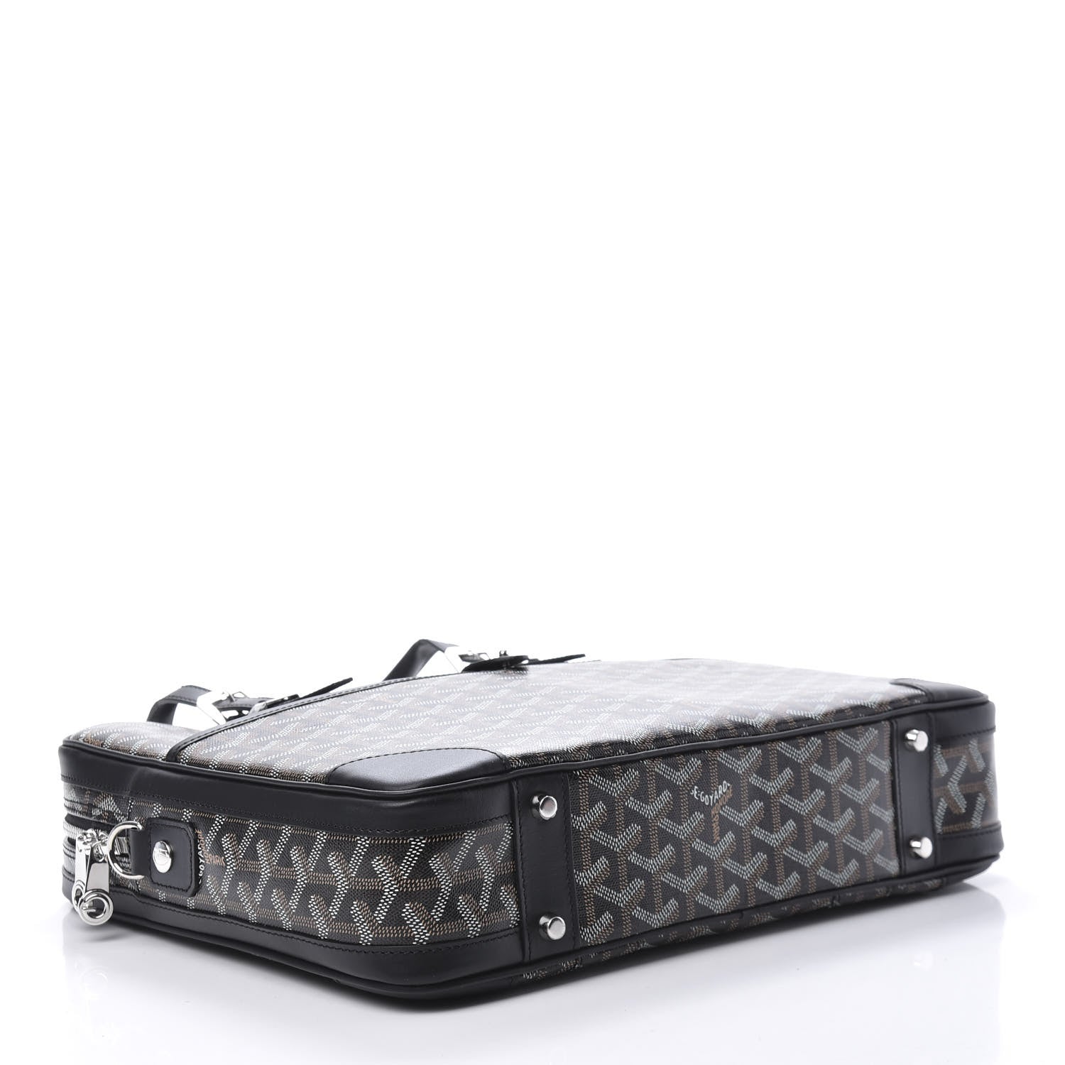 Goyard Goyardine Ambassade PM Briefcase Black 4 of 9