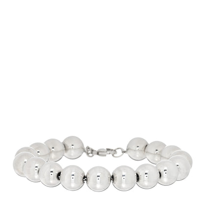 Tiffany Sterling Silver 10mm Hardwear Ball Bracelet 1 of 3