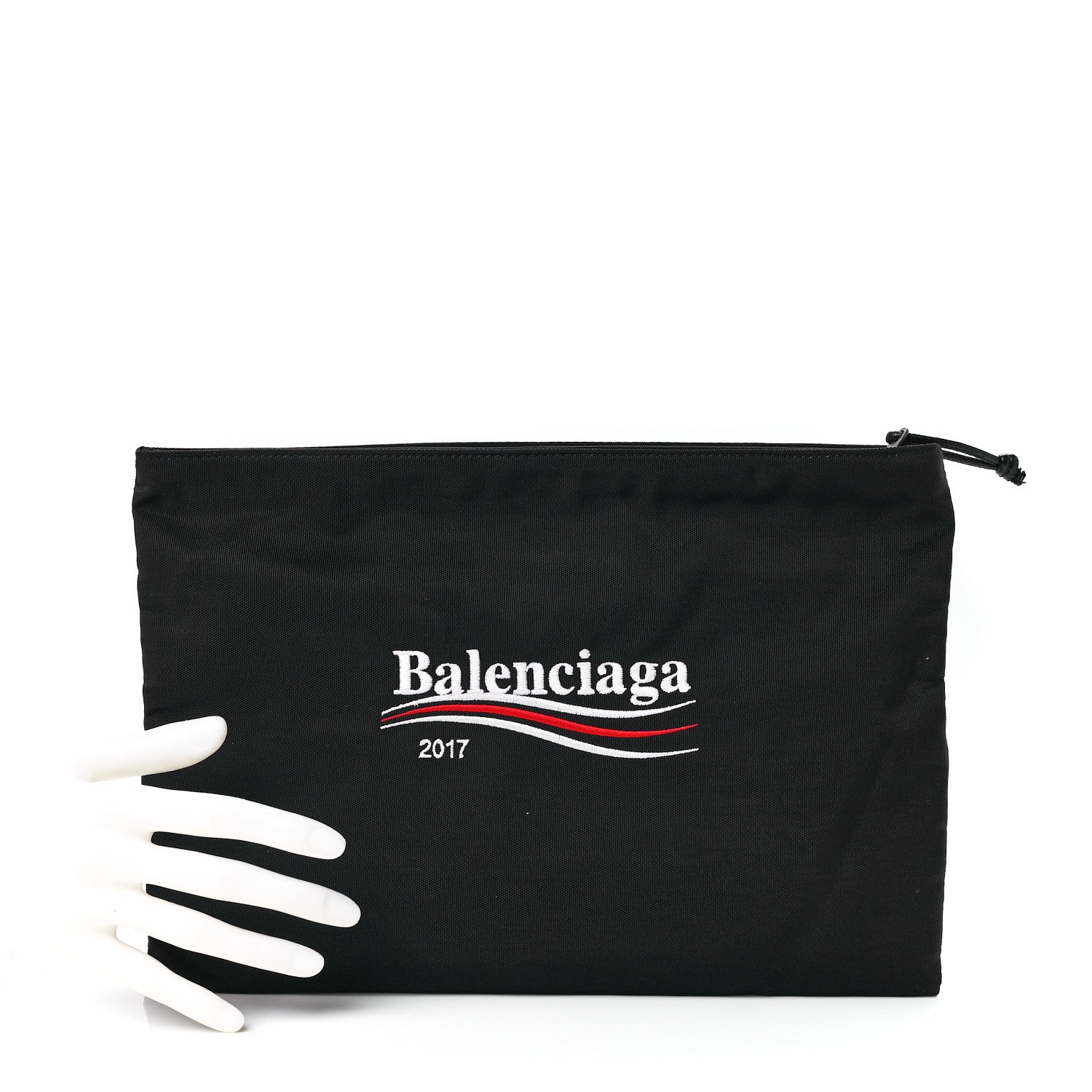 Balenciaga PoliticalCampaign 刺繍ロゴ Sサイズ Balenciaga Nylon Political Campaign Logo Embroidered Documents