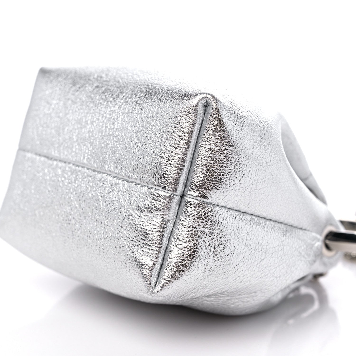 Jimmy Choo Metallic Nappa Micro Bon Bon Bag Silver 8 of 8