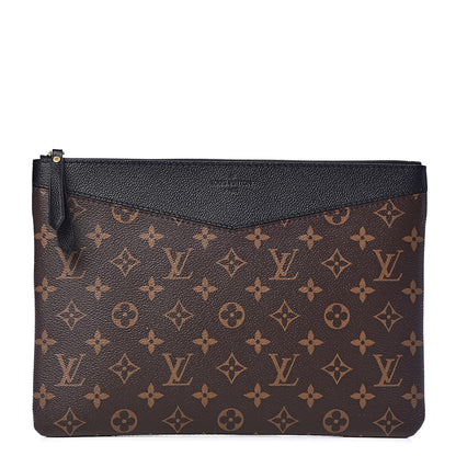 Louis Vuitton Monogram Daily Pouch Black 1 of 8