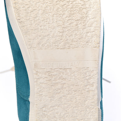 Chanel Suede CC Sneakers 40 Blue 7 of 14
