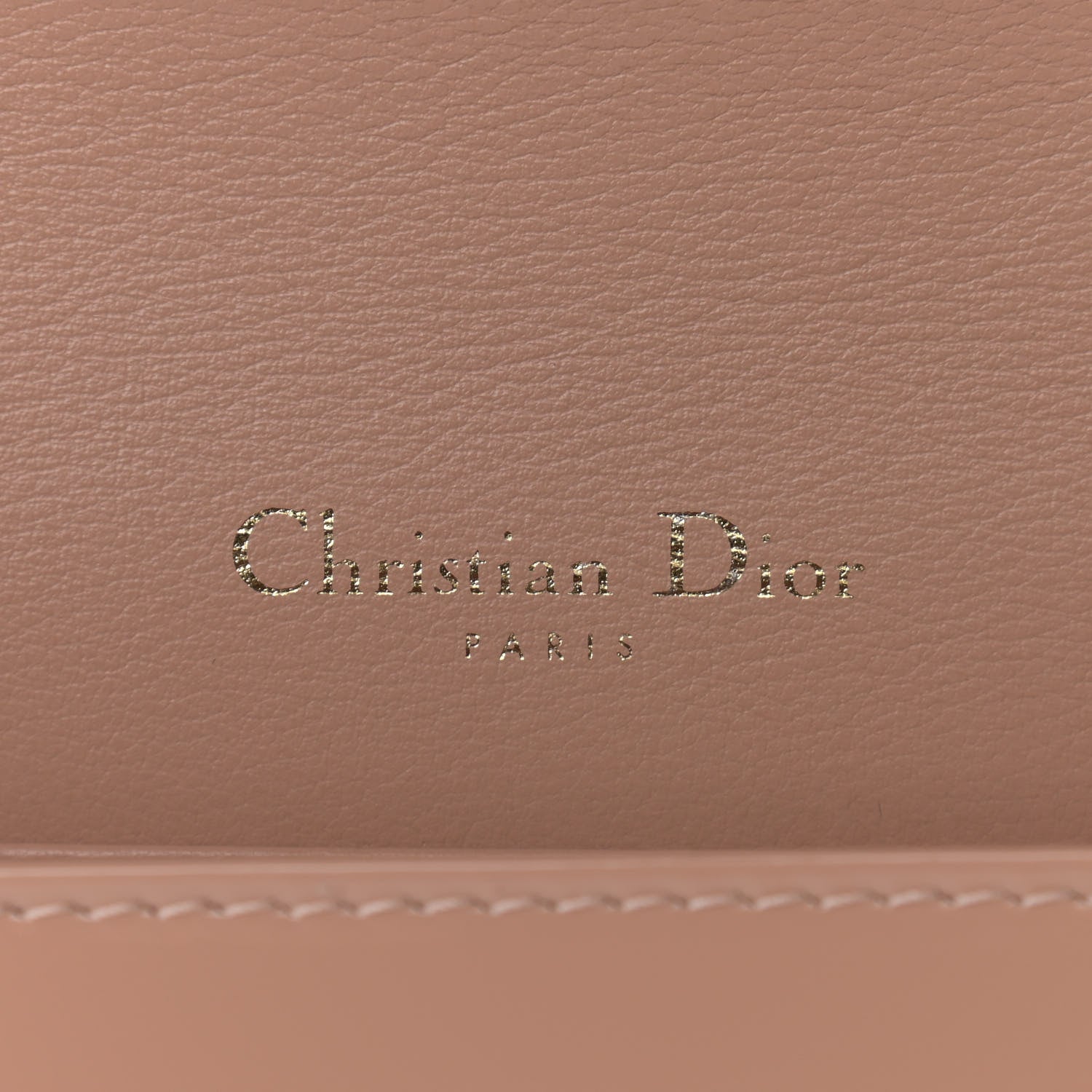 Christian Dior Patent Cannage Lady Dior Convertible Clutch Rose Des Vents 7 of 10