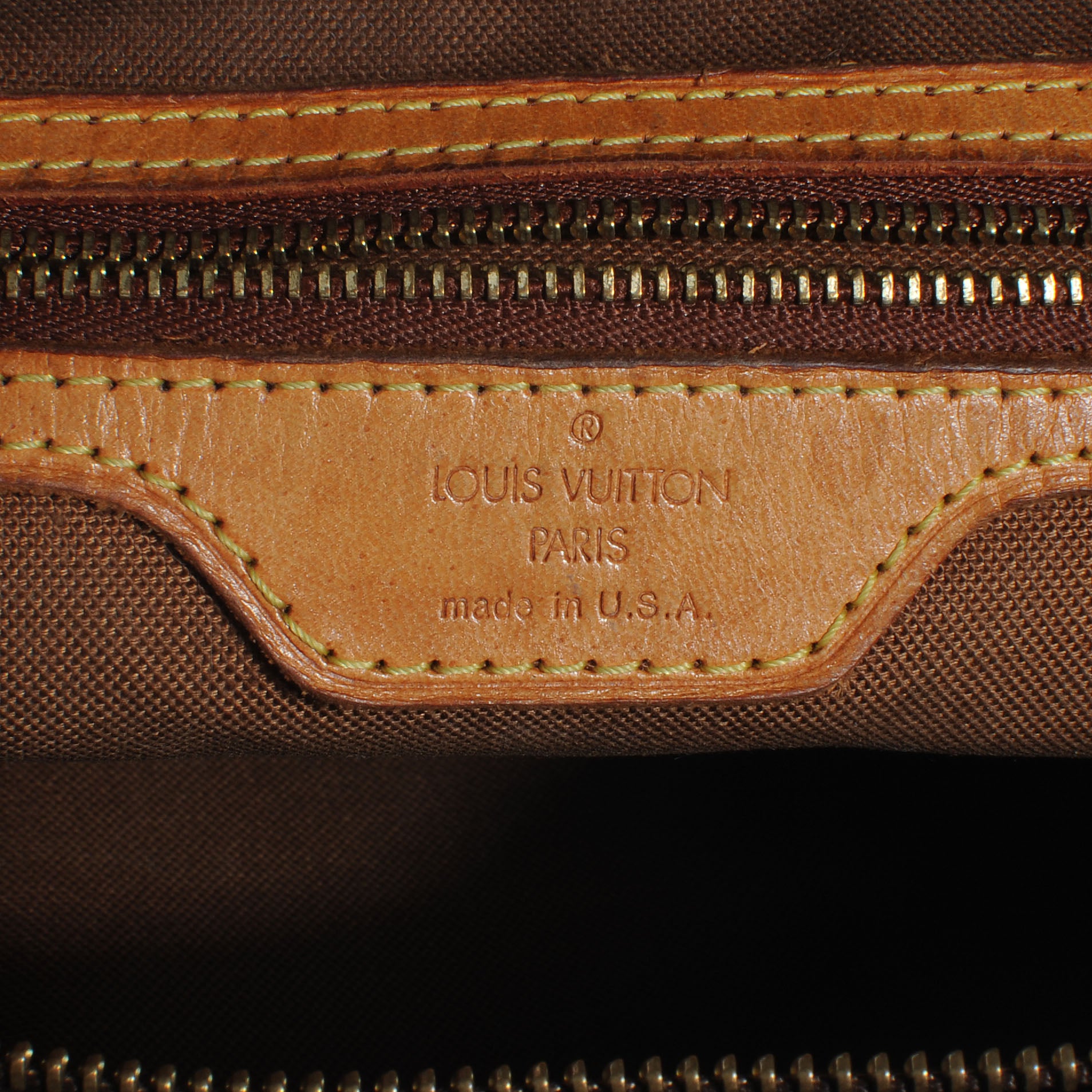 Louis Vuitton Monogram Cabas Piano 7 of 11