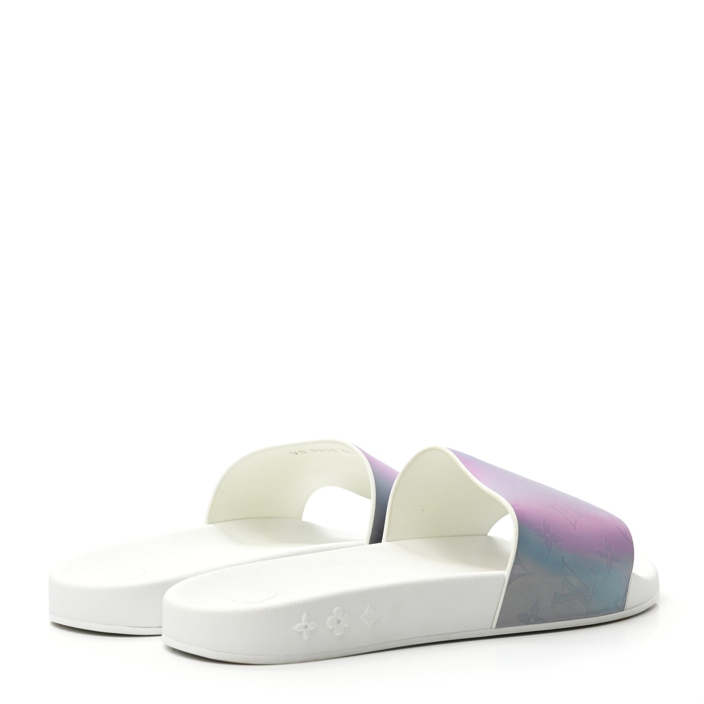 Rubber Monogram Watercolor Mens Waterfront Mules 10