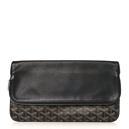 Goyard Goyardine Sainte Marie Soft Clutch Black 1 of 13