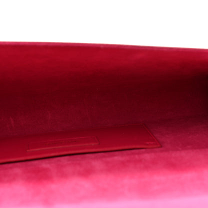 Saint Laurent Grain De Poudre Classic Monogram Cassandre Clutch Lipstick Fuchsia 5 of 9
