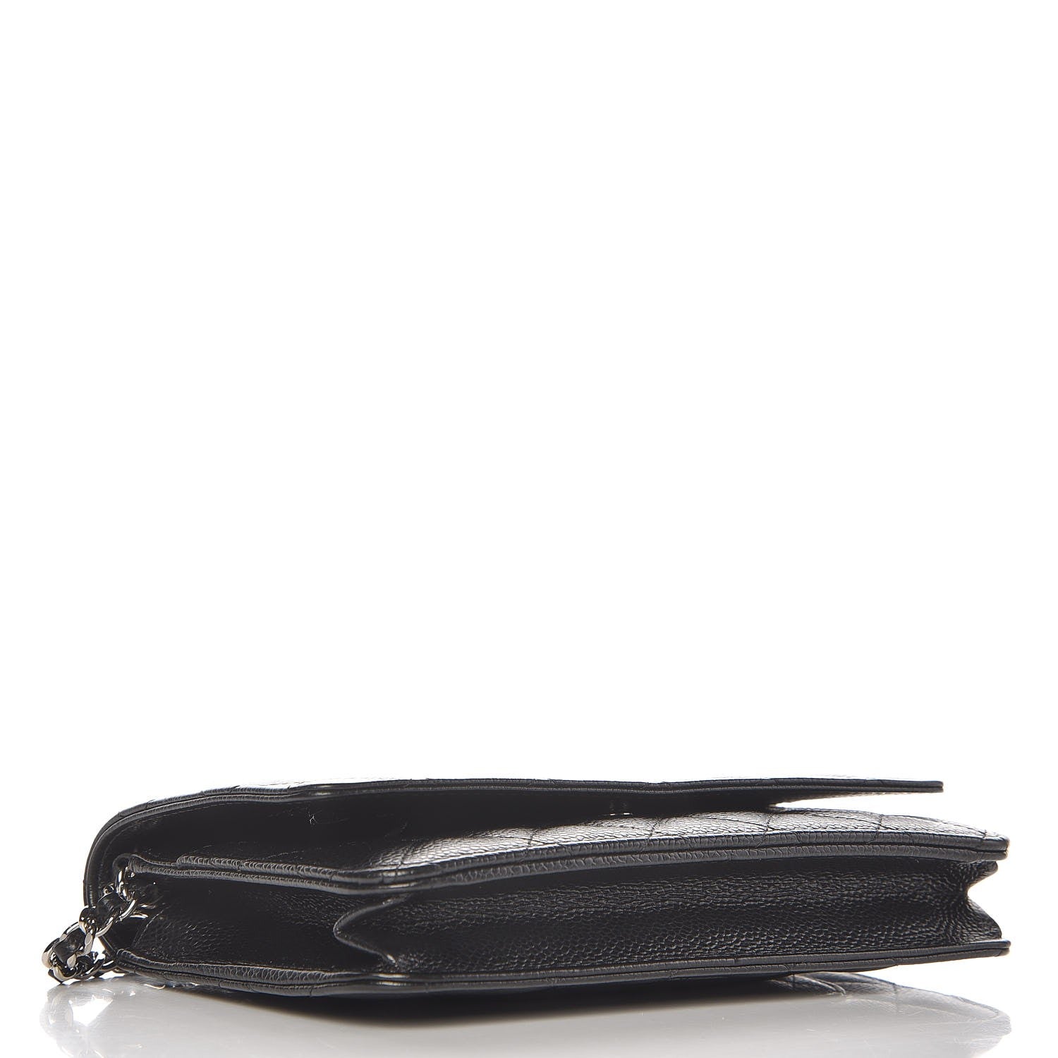 Chanel Caviar Quilted Wallet On Chain WOC Black 4 of 9