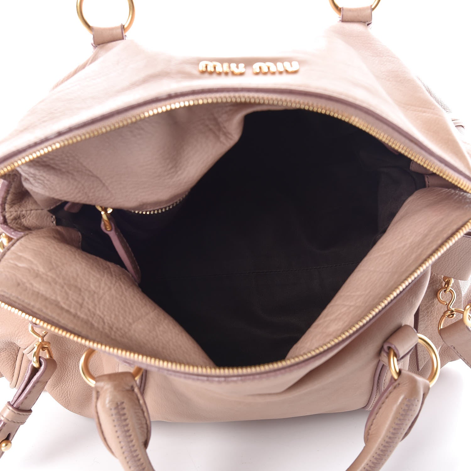 Miu Miu Vitello Medium Bow Bag Cammeo 5 of 27