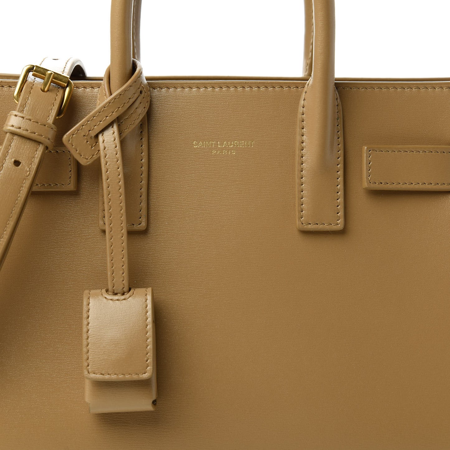 Calfskin Nano Sac De Jour Dark Beige